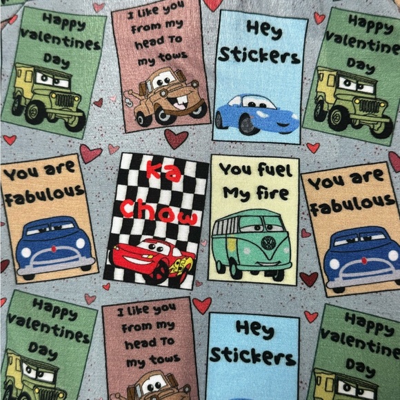 MB & CC Disney Cars Valentine Bamboo Zippy - Picture 3 of 4